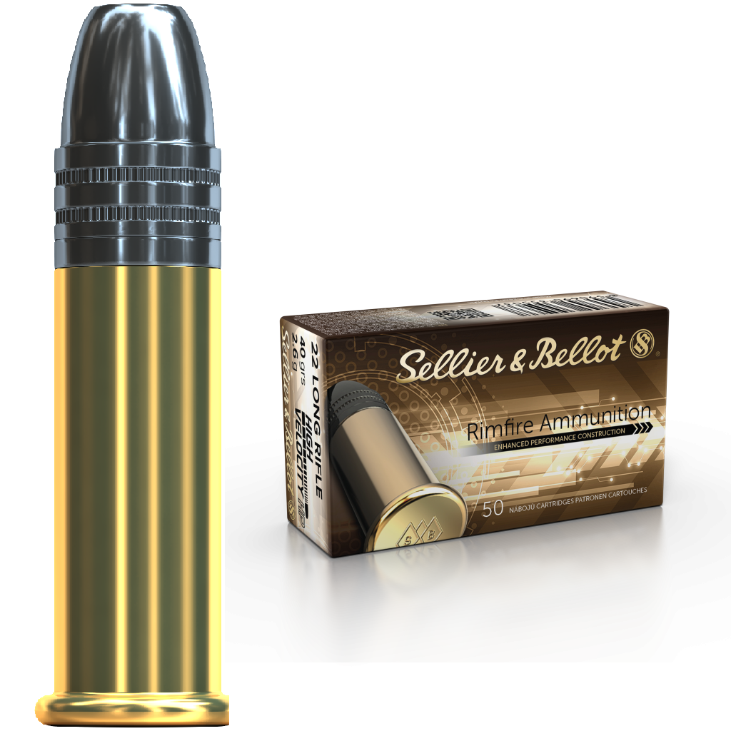 .22LR 2.6g Sellier & Bellot High Velocity HP