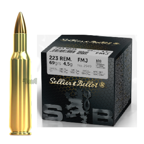 .223REM FMJ 4.5g Sellier & Bellot