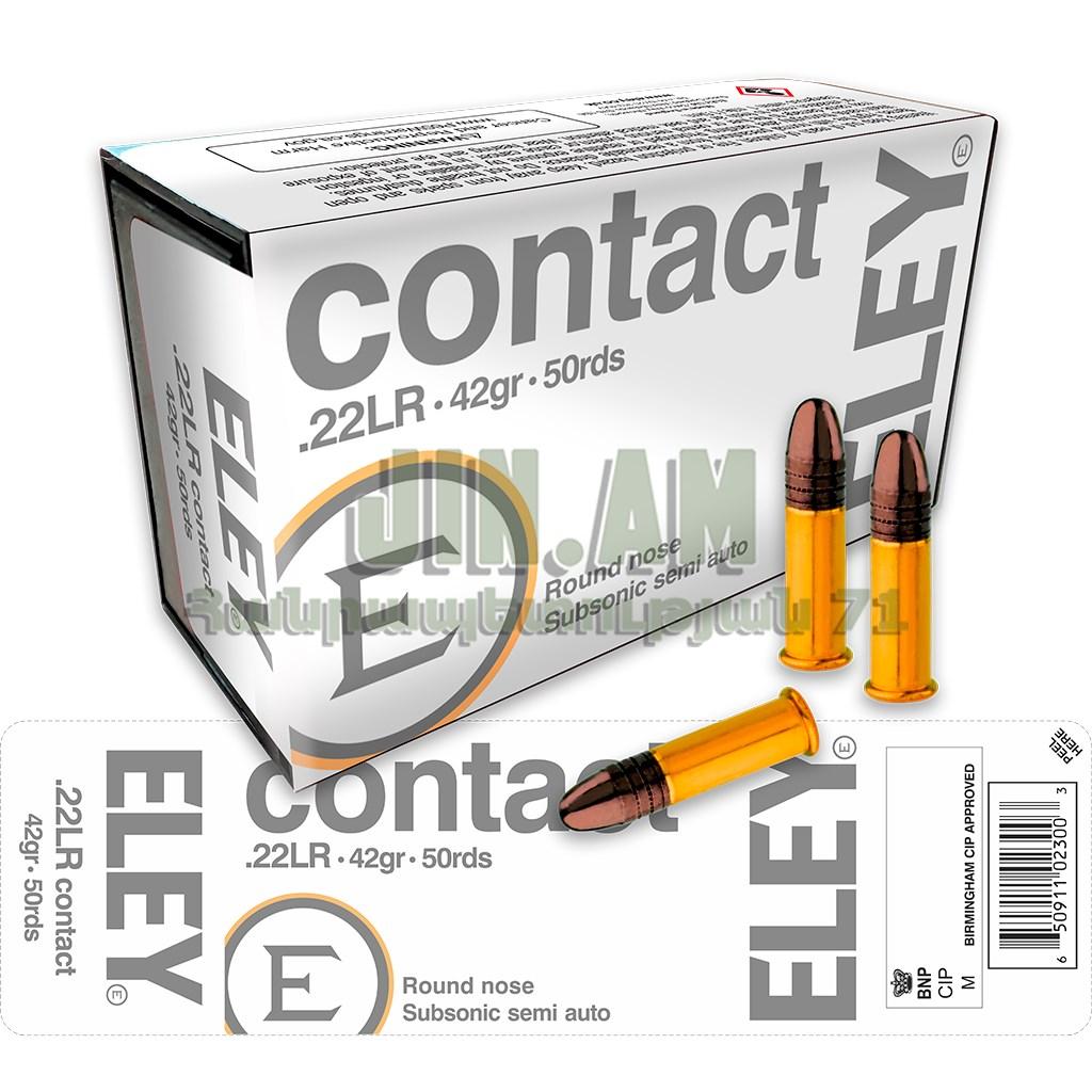 .22LR 2.7g ELEY Contact